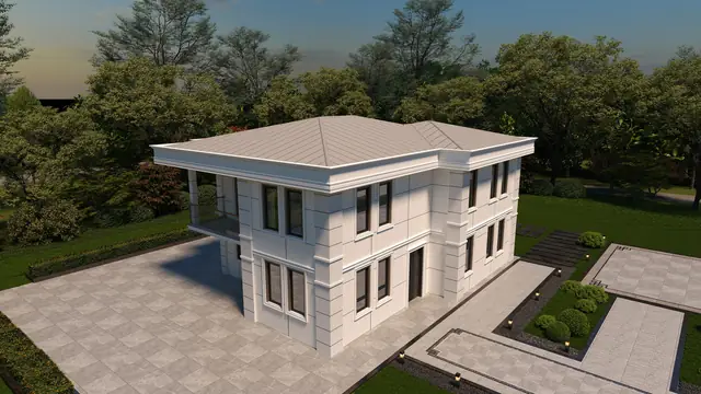 Kusan Villa mimari tasarımı