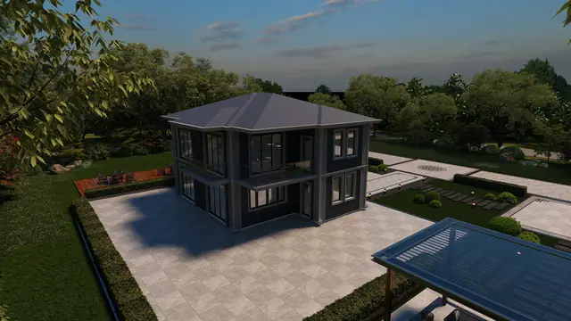Kusan Villa — Koyu cephe alternatifi, görünüm 8