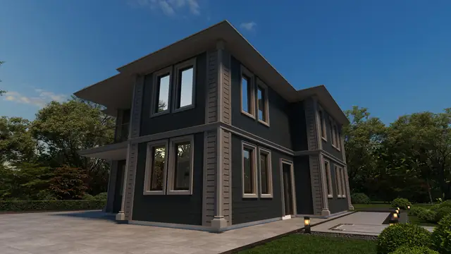 Kusan Villa — Koyu cephe alternatifi, görünüm 9