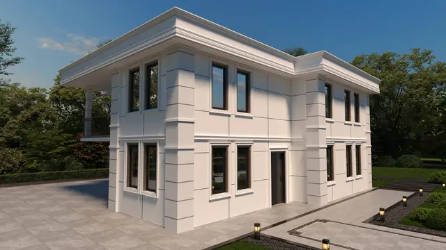 Kusan Villa — Açık cephe tasarımı, görünüm 17