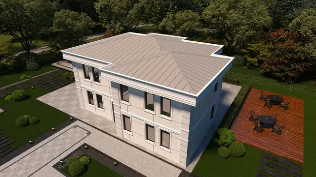 Kusan Villa — Açık cephe tasarımı, görünüm 24