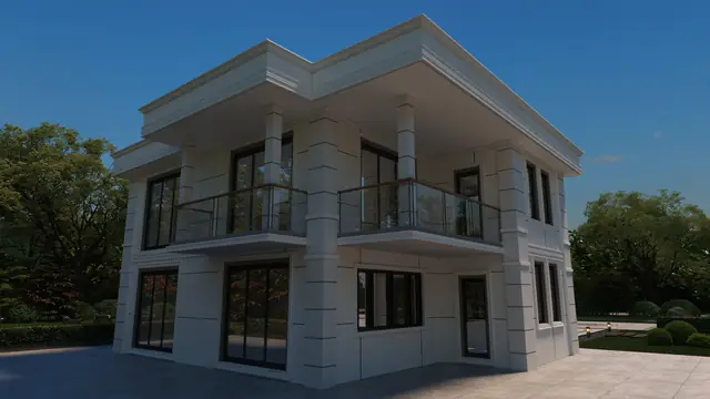 Kusan Villa — Açık cephe tasarımı, görünüm 26