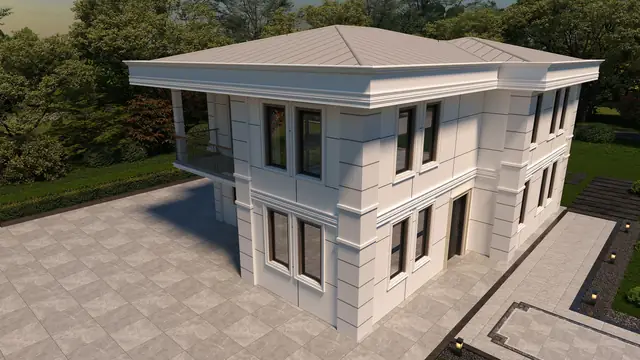 Kusan Villa — Açık cephe tasarımı, görünüm 27