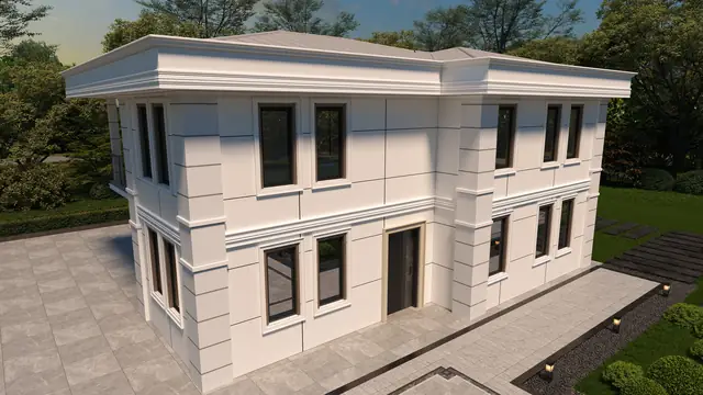 Kusan Villa — Açık cephe tasarımı, görünüm 28