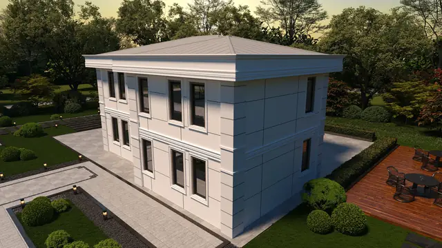 Kusan Villa — Açık cephe tasarımı, görünüm 29