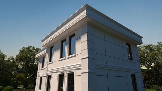Kusan Villa — Açık cephe tasarımı, görünüm 32